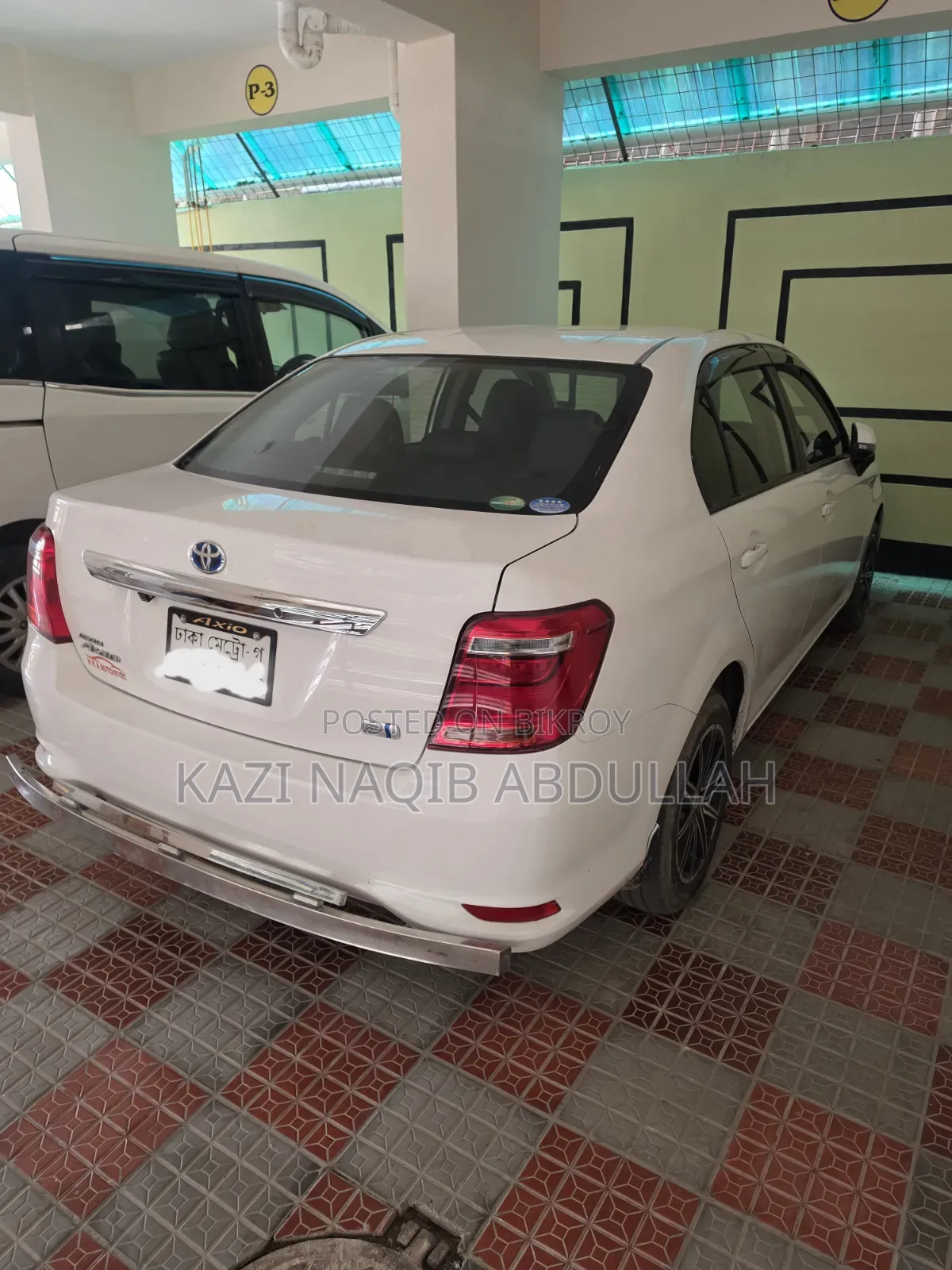 Toyota Axio 1.5 Hybrid Two-Wheel Drive 2018 White