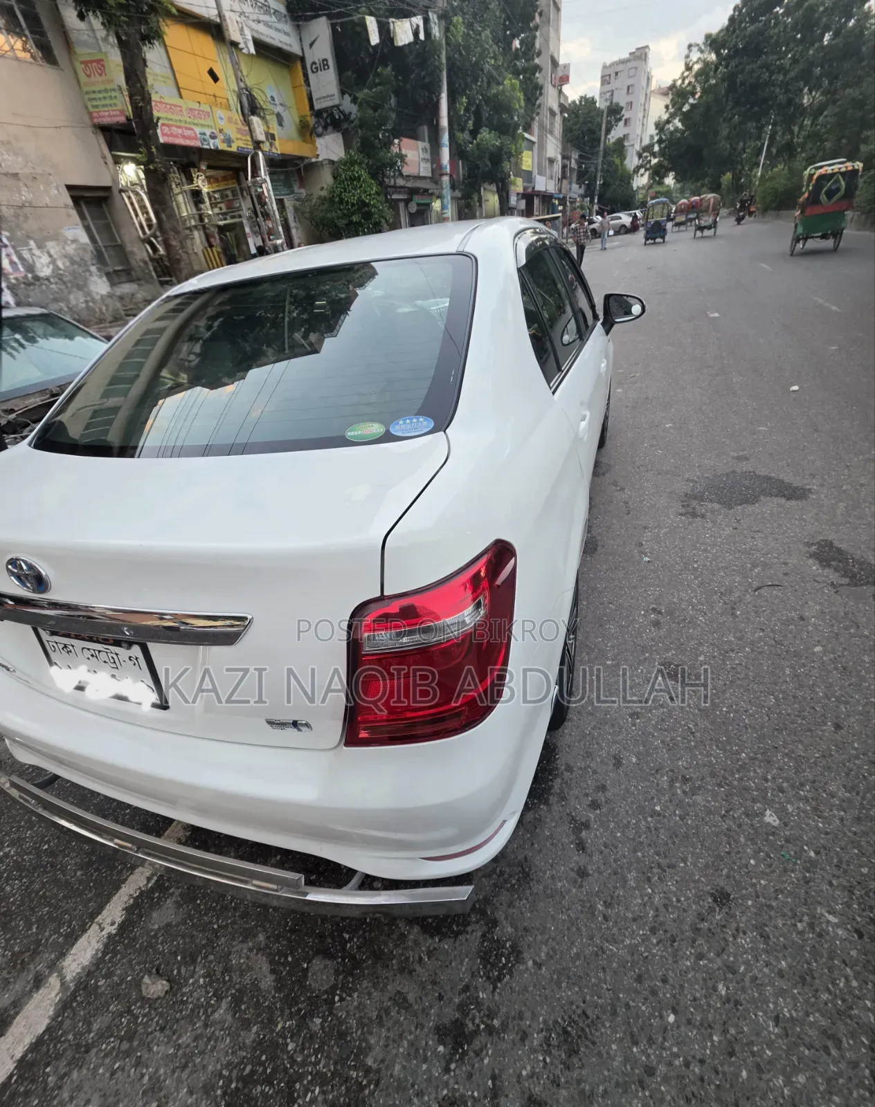 Toyota Axio 1.5 Hybrid Two-Wheel Drive 2018 White