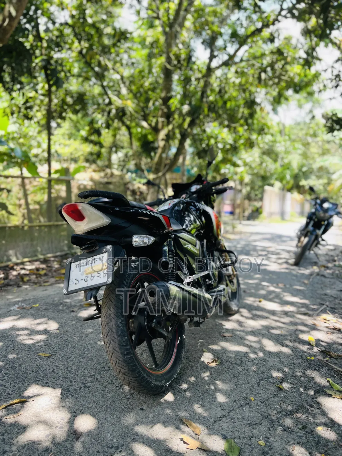 টিভিএস অ্যাপাচি আরটিআর ১৬০ টুভি ২০২২ ব্ল্যাক