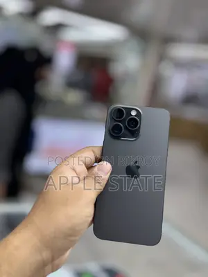 অ্যাপল আইফোন ১৫ প্রো ম্যাক্স ২৫৬ জিবি ব্ল্যাক