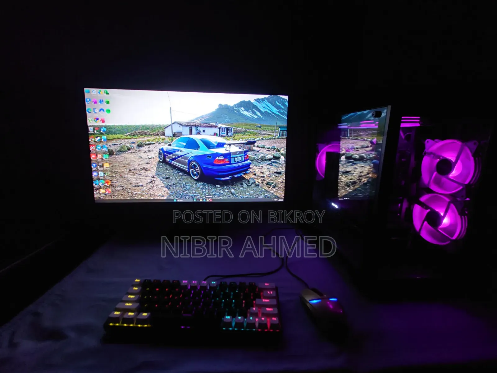 Desktop Computer Msi 16gb Amd Ryzen 5 SSD 512gb