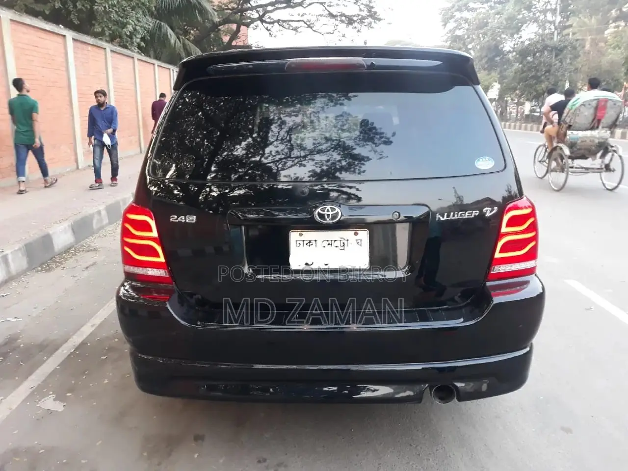 Toyota Kluger 2004 Black