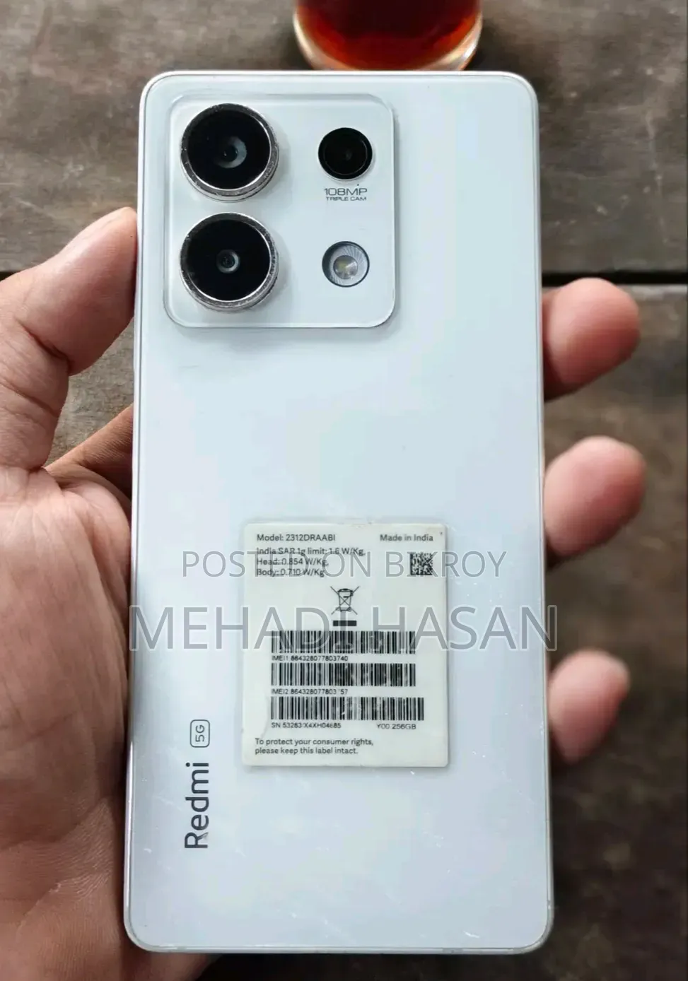 Xiaomi Redmi Note 13 256 GB White