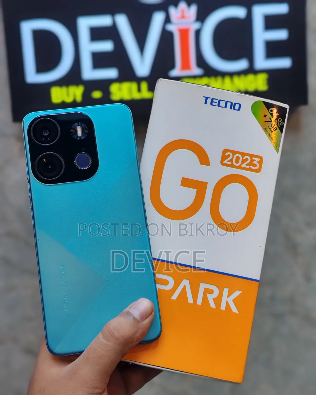 Tecno Spark Go 64 GB Blue