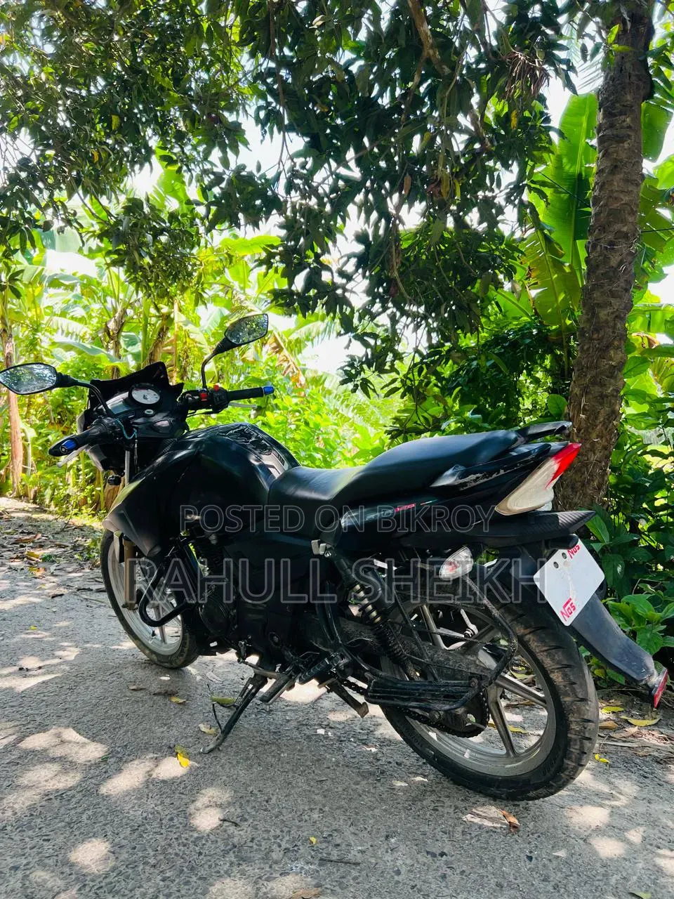 টিভিএস আপাচে আরটিআর ১৬০ টুভি রিফ্রেশ এক্স-কানেক্ট ২০১৭ ব্ল্যাক