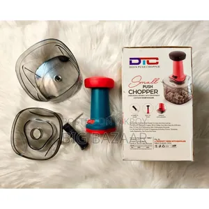 6 Sharp Stainless Steel Blade Manual Vegetable Chopper