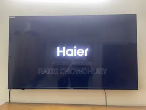 Haier 55” 4k Google Android TV & Voice Border Less