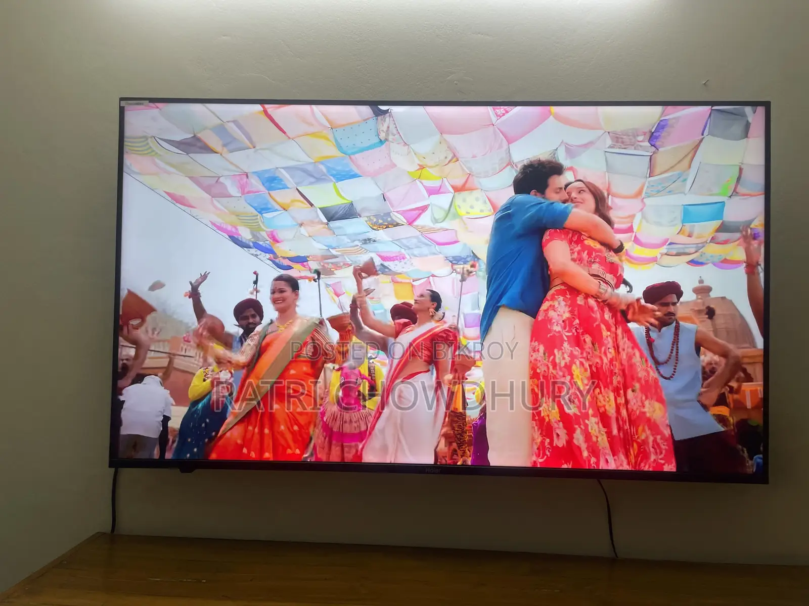 Haier 55” Google Android TV Voice Border Less