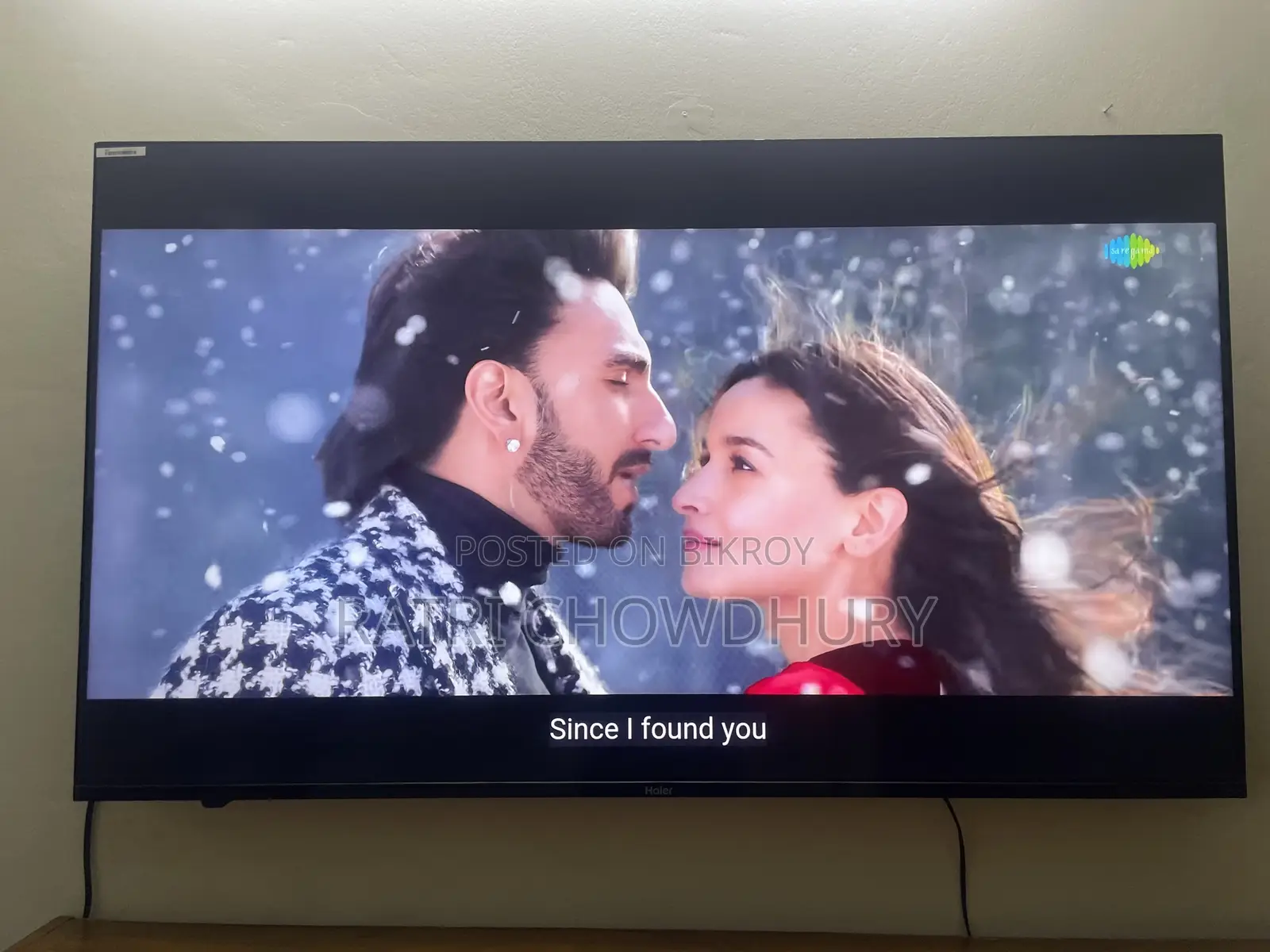 Haier 55” Google Android TV Voice Border Less