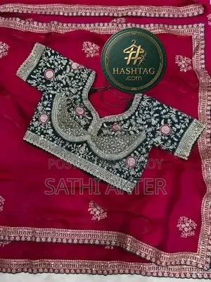 Weightless Georgette Fabric Party Wear Saree