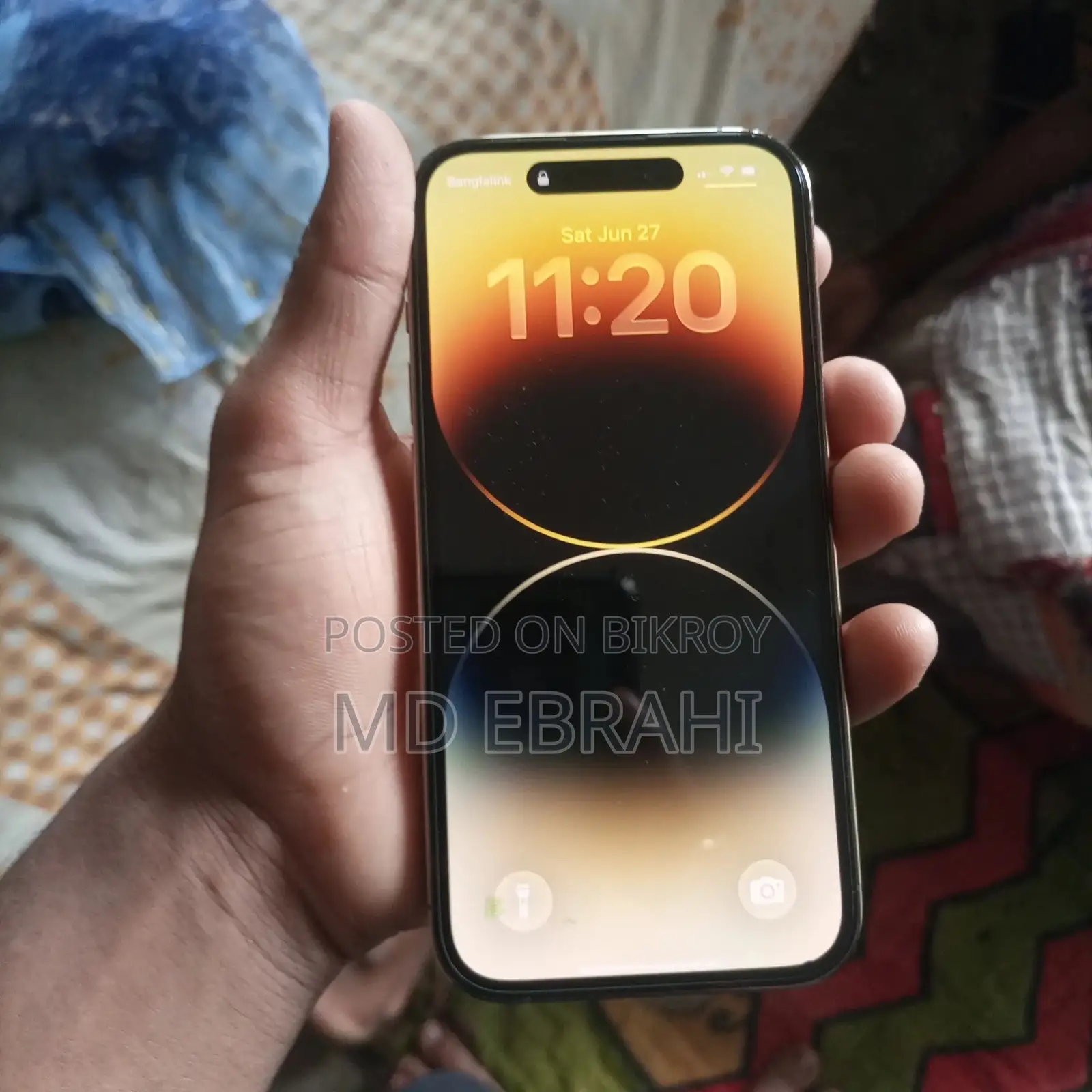 অ্যাপল আইফোন ১৪ প্রো ১২৮ জিবি গোল্ড