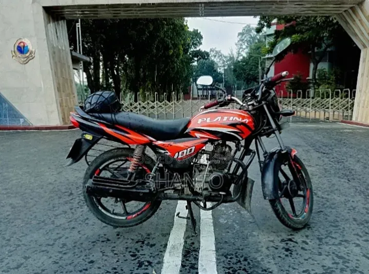 Bajaj Platina 100 2013 Red