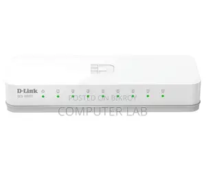 New Dlink DES-1008C 8 Port 10/100 Unmanaged Switch With Warranty