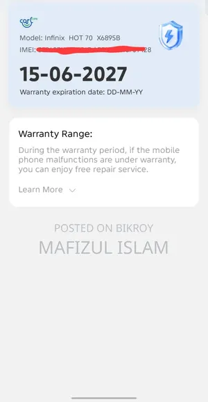 Infinix Hot 70 128 GB Black