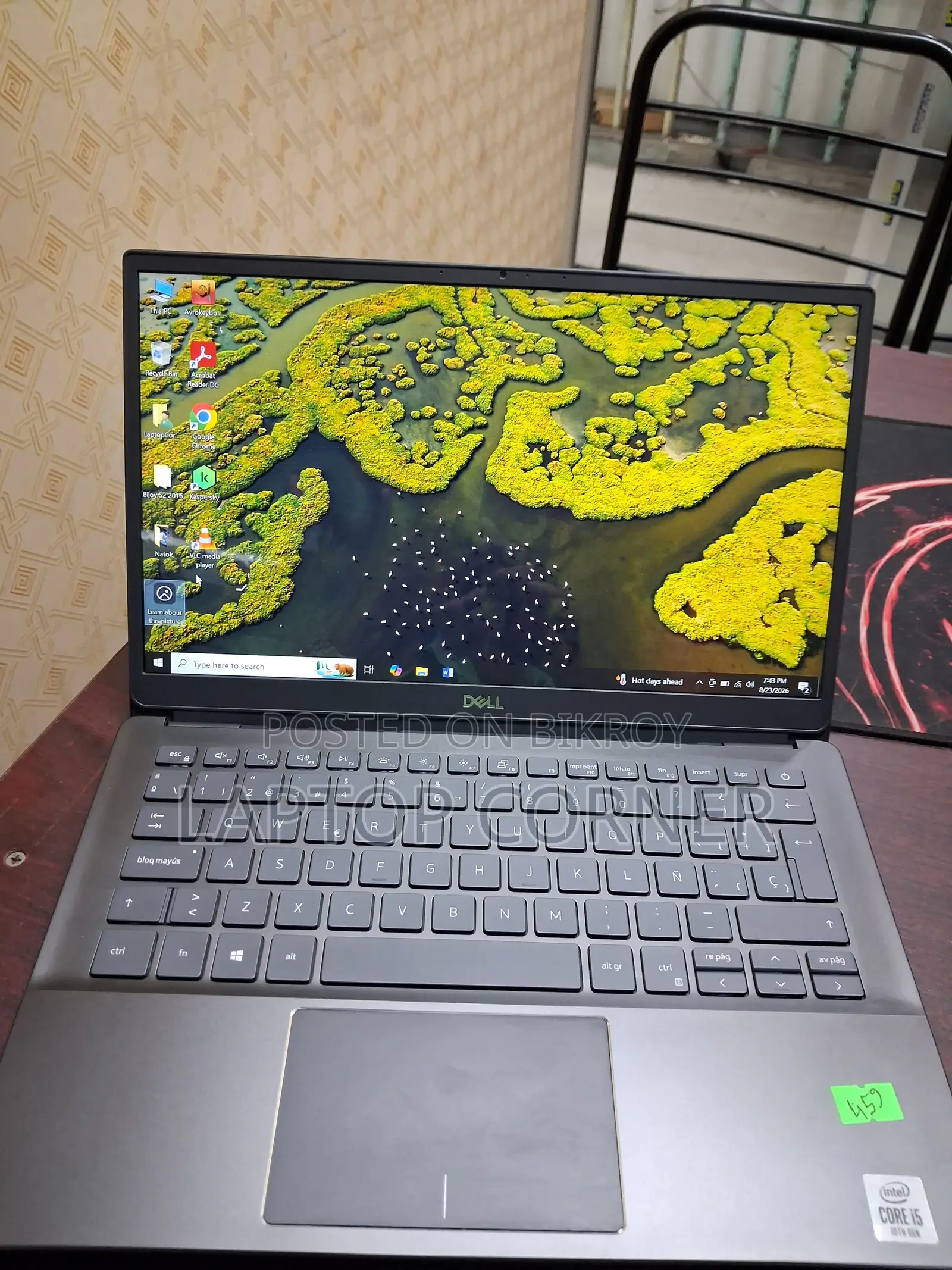 Laptop Dell 8GB Intel Core i5 SSD 256GB