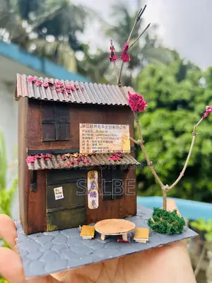 হ্যান্ডমেড মিনিেচার হোম
