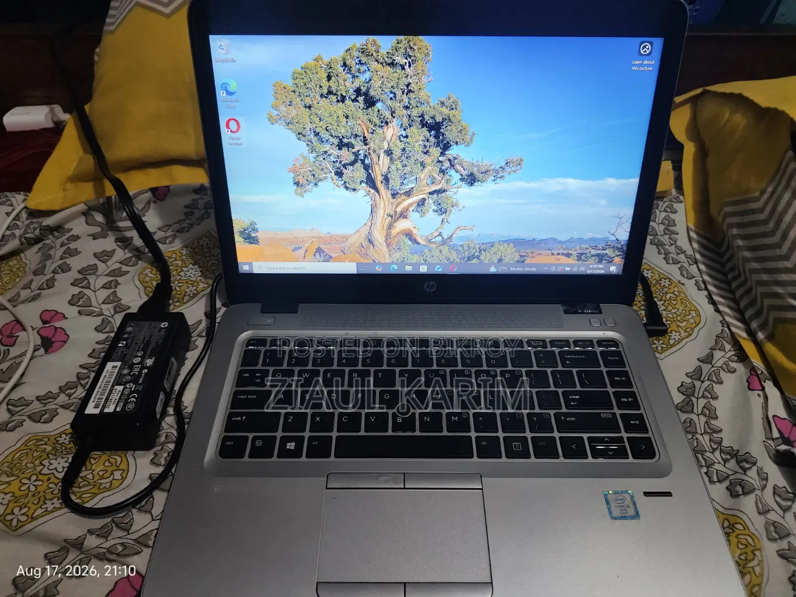 Laptop HP EliteBook 840 G3 8GB Intel Core i5 SSD 256GB