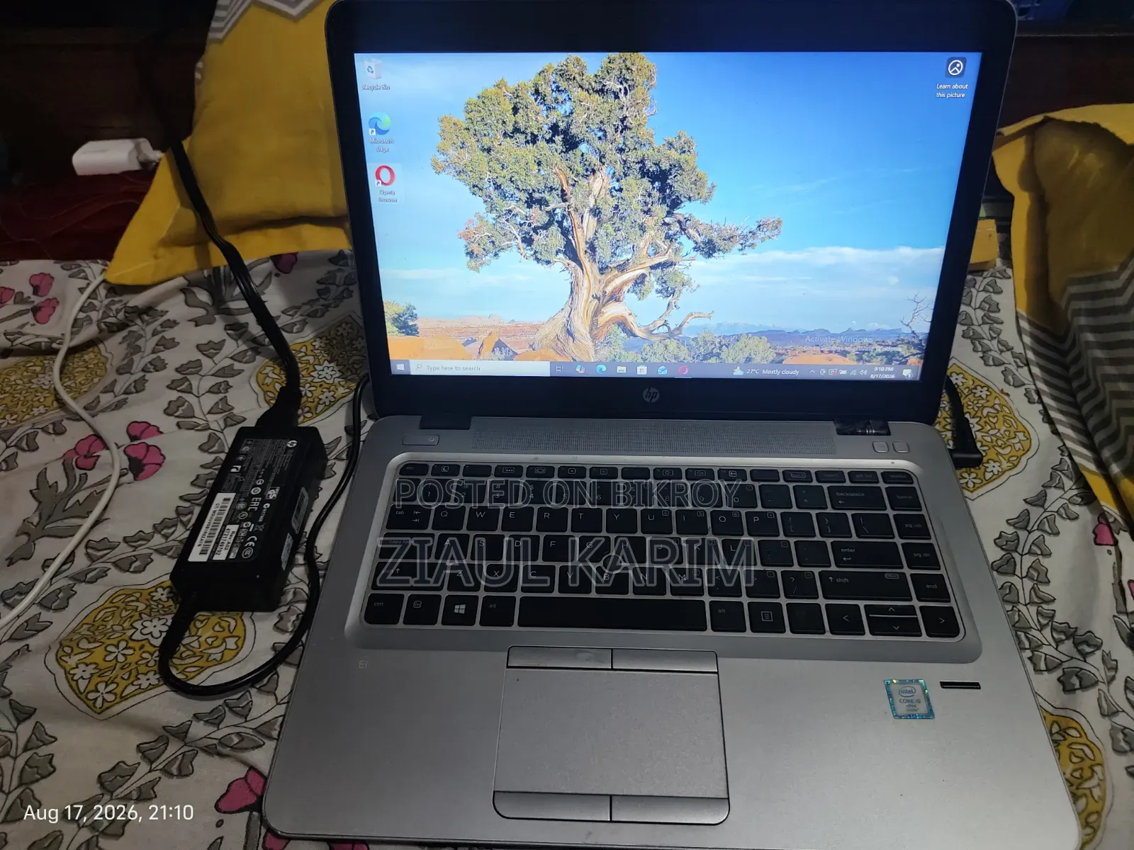 Laptop HP EliteBook 840 G3 8GB Intel Core i5 SSD 256GB