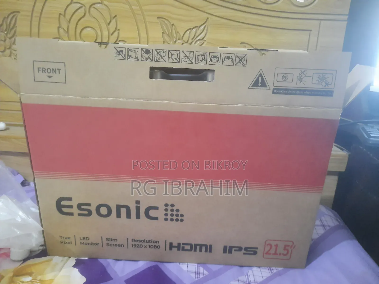 Esonic 22 Inch 100Hz Borderless IPS Monitor