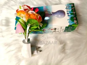 রঙিন এলইডি ফুল মাশরুম নাইট লাইট