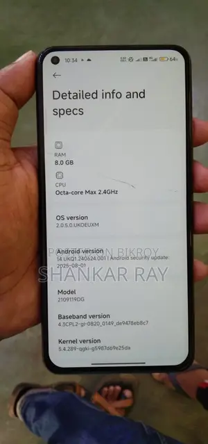 Xiaomi 11 Lite 5G NE 128 GB Black
