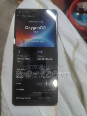 OnePlus 10 Pro 256 GB Black