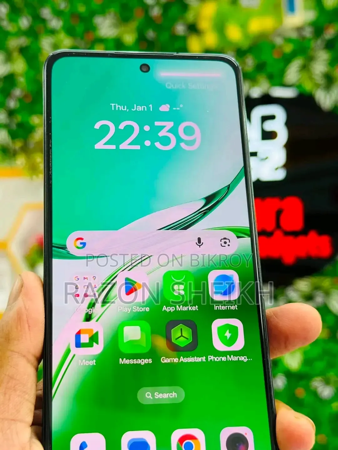 Oppo Reno 256 GB Green