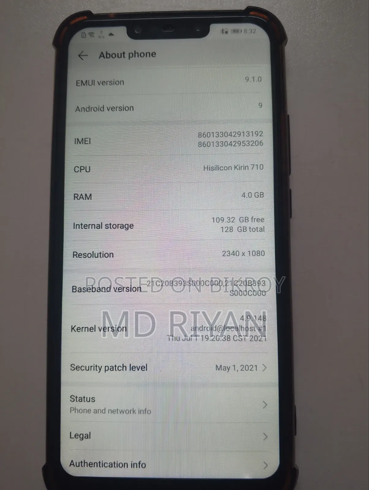 Huawei Nova 3i 128 GB Blue