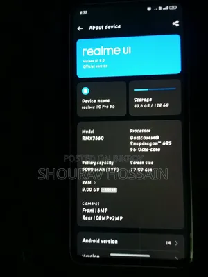 Realme 10 Pro 128 GB Gold