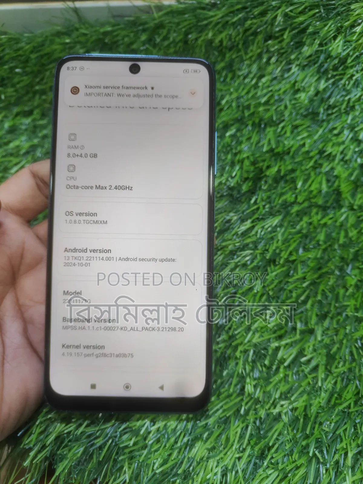 Xiaomi Redmi Note 11 128 GB Blue