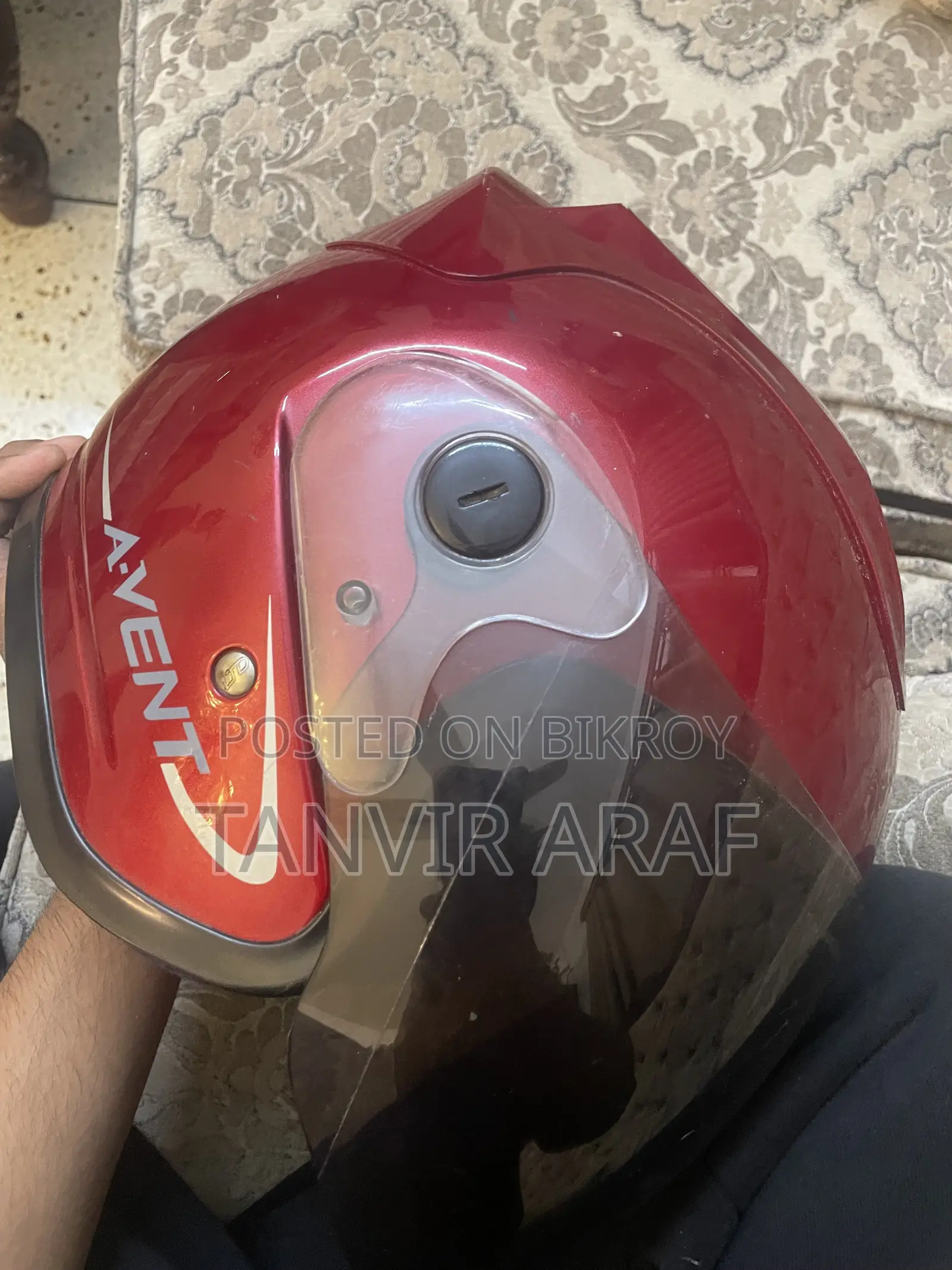 LTD a-Vent Full Face Motorcycle Helmet – Size 60
