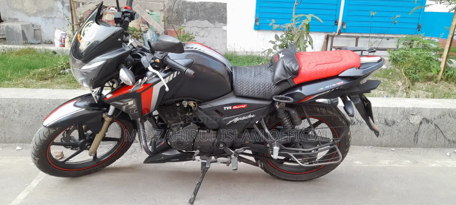 TVS Apache RTR 160 2V 2017 Black