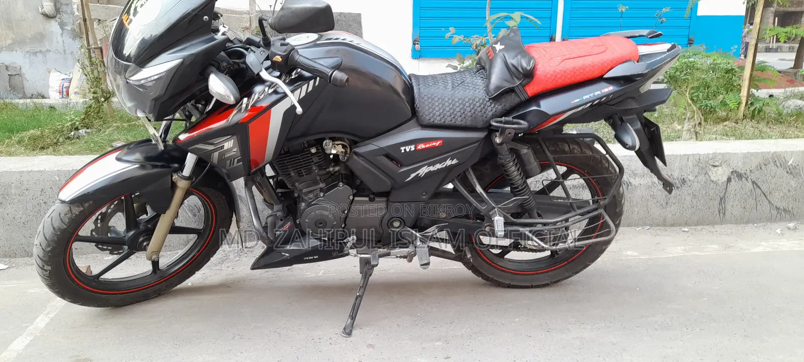 TVS Apache RTR 160 2V 2017 Black