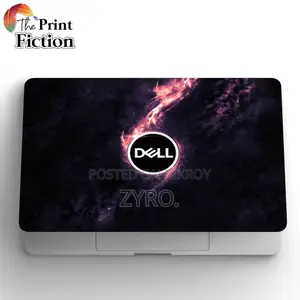Dell Logo With Galaxy Laptop Sticker