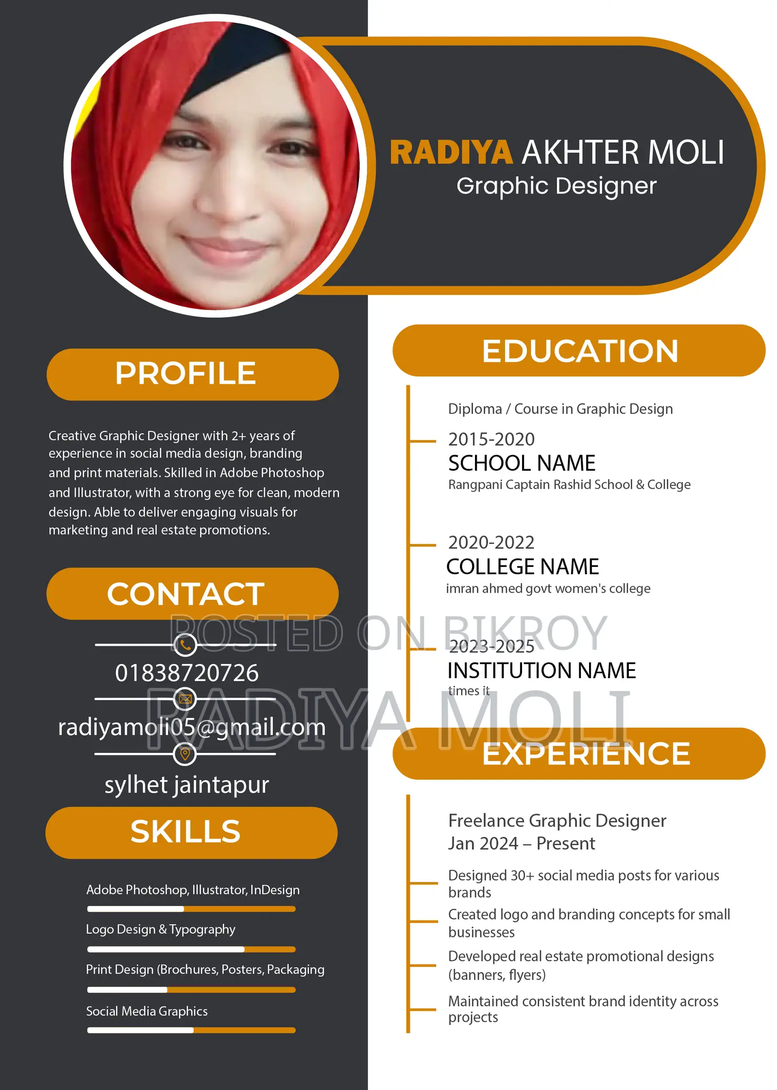 Travel Tourism CV