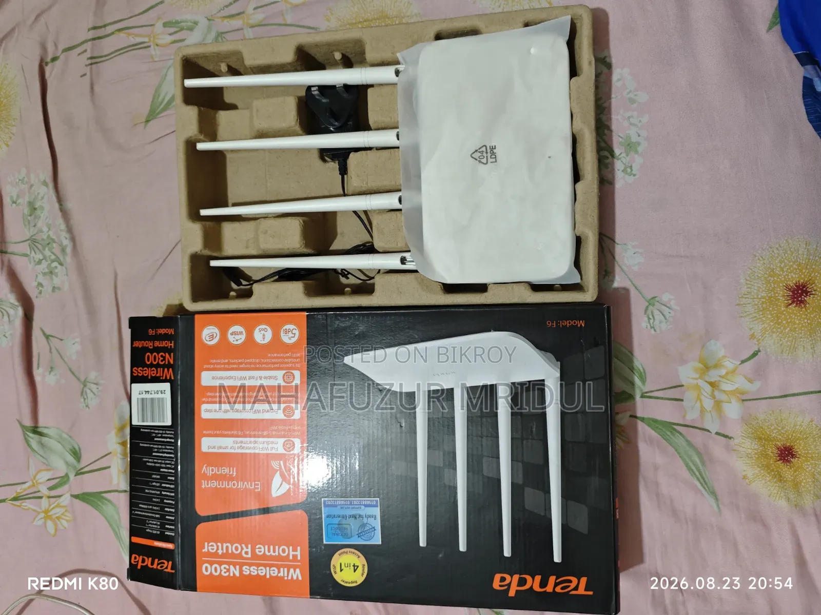 Tenda F6 Like New