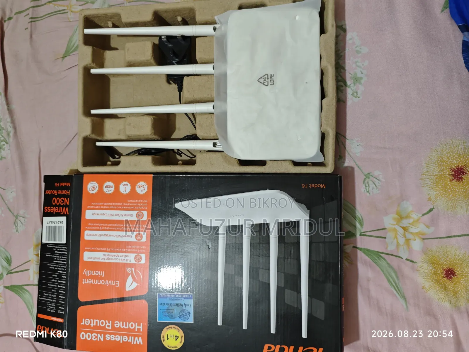 Tenda F6 Like New