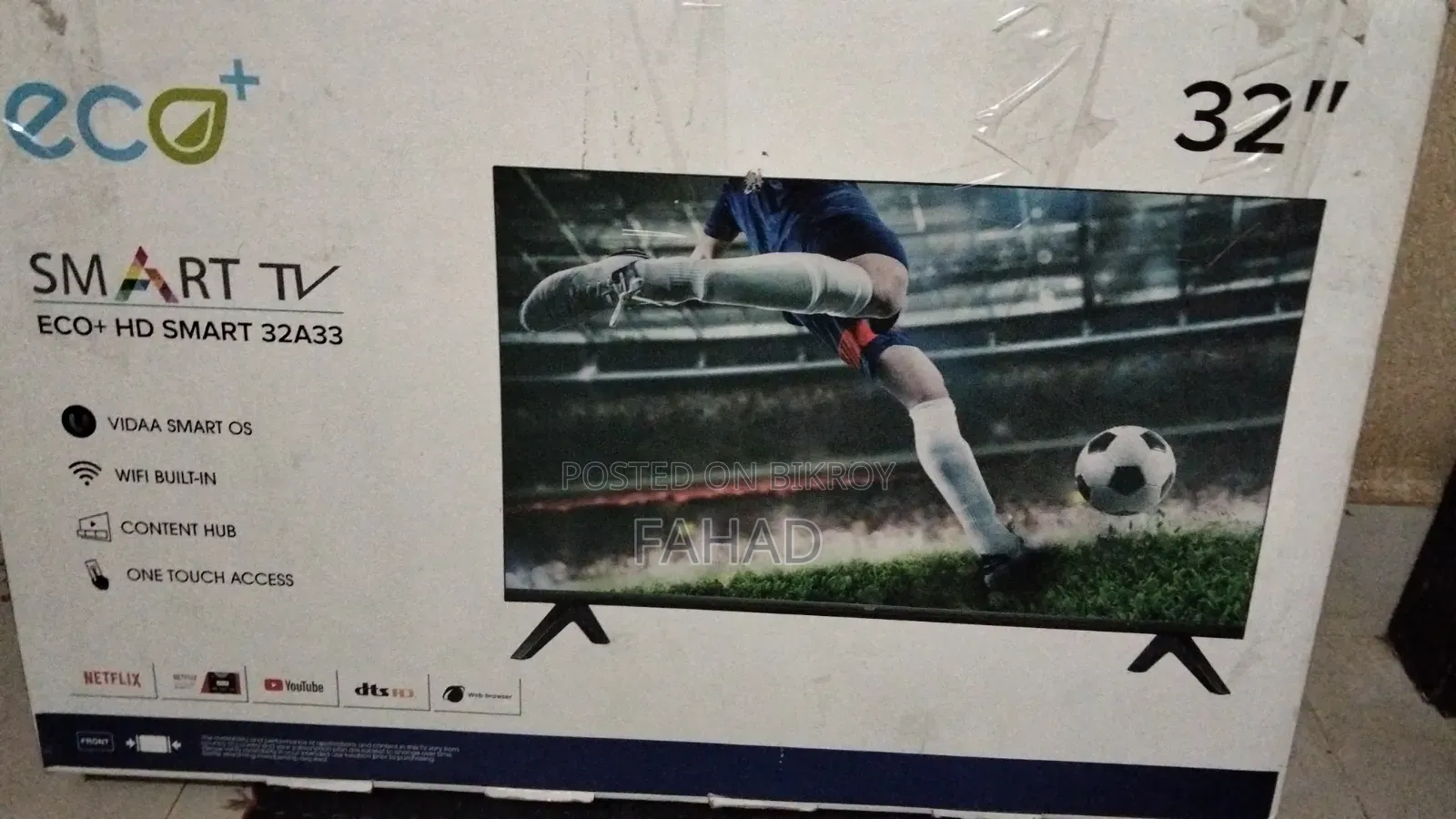 Eco+ Smart Android Voice Control TV