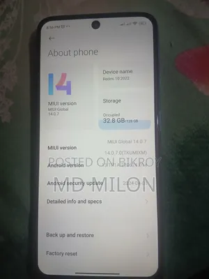 Xiaomi Redmi Note 10 128 GB Blue