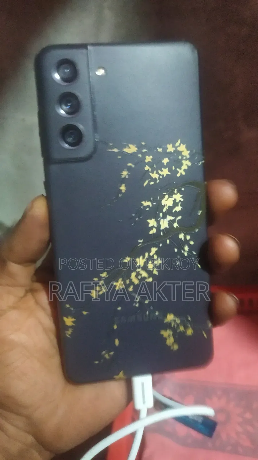 স্যামসাং গ্যালাক্সি এস২১ ৫জি ১২৮ জিবি ব্ল্যাক