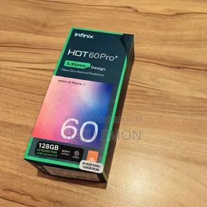 ইনফিনিক্স হট ৬০ প্রো+ ১২৮ জিবি ব্ল্যাক