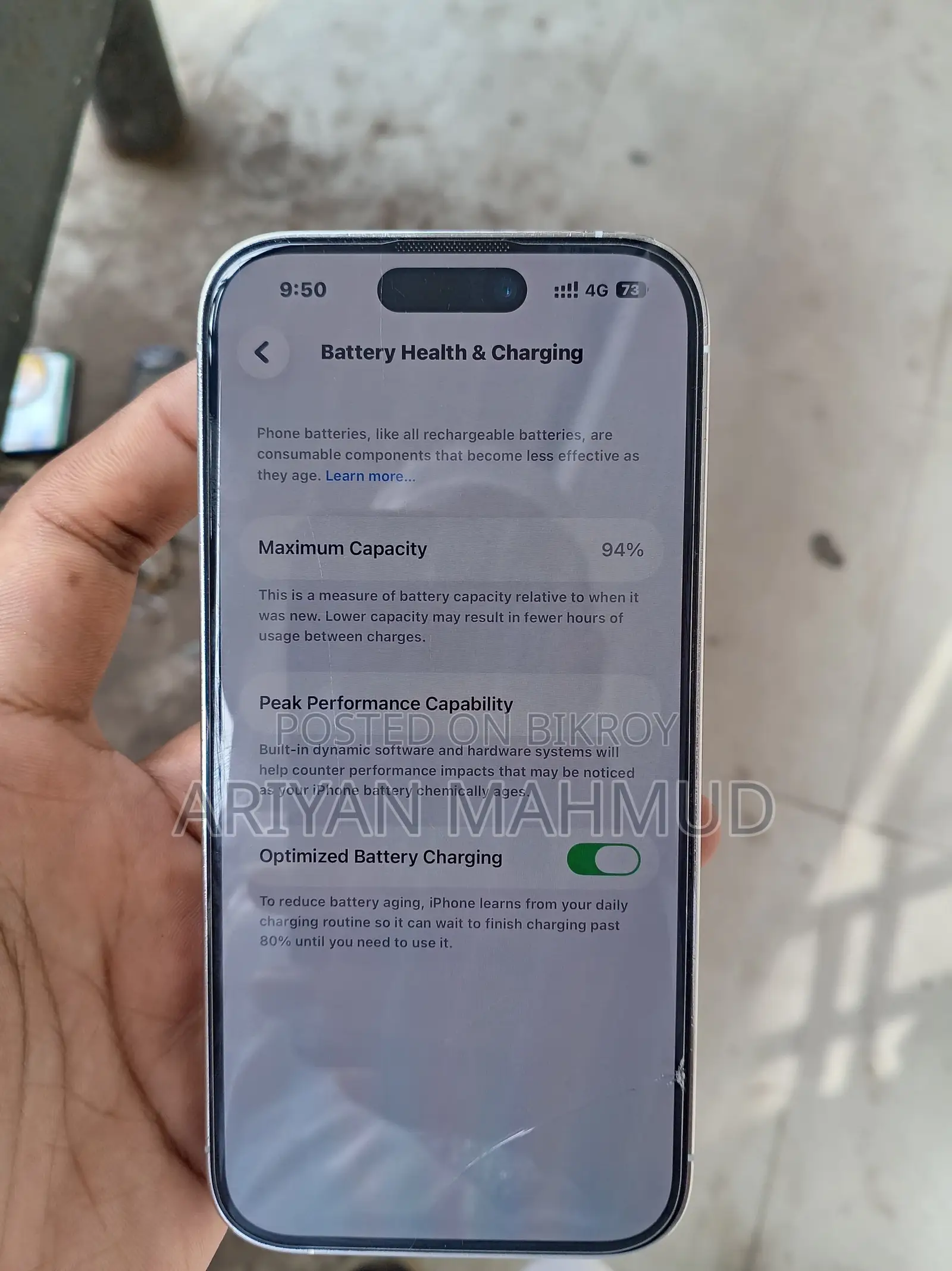 Apple iPhone 14 Pro 128 GB Silver