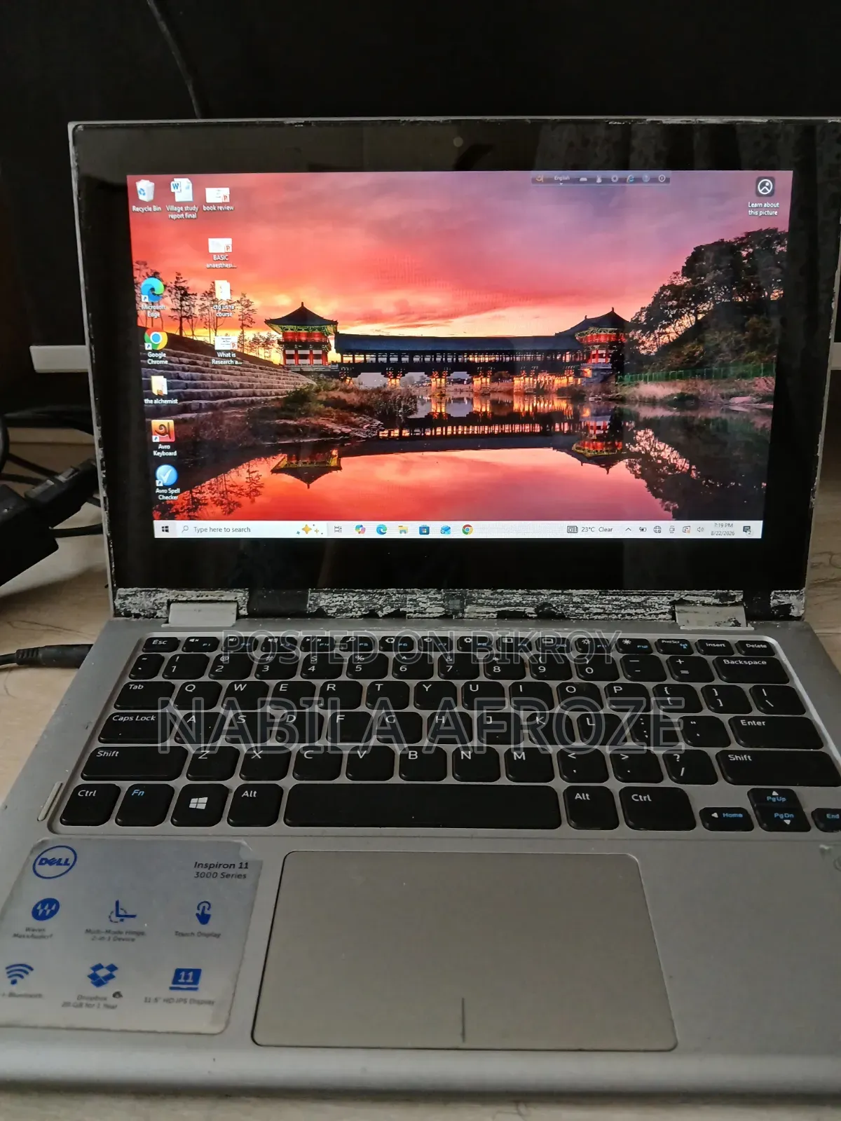 Laptop Dell Inspiron 11 3000 4GB Intel Core i3 HDD 500GB