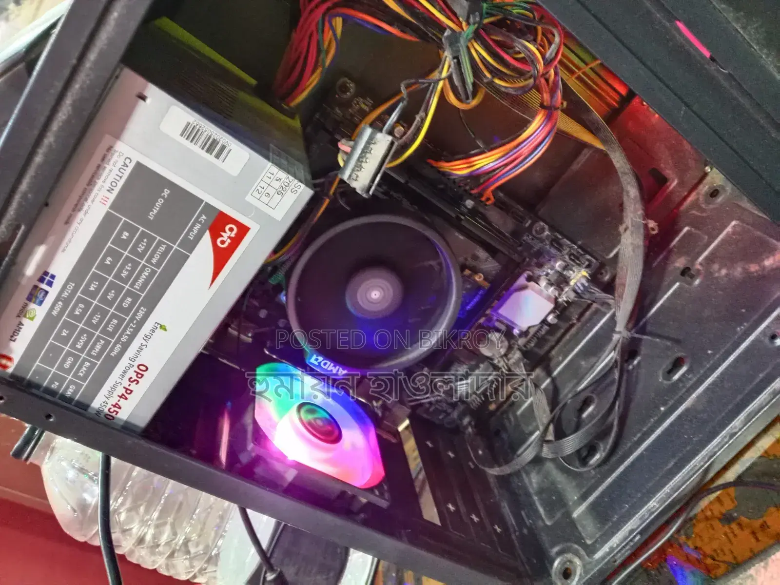 PC - AMD Ryzen 5 3400G | 8GB RAM | 120GB SSD | Univision 18" Monitor