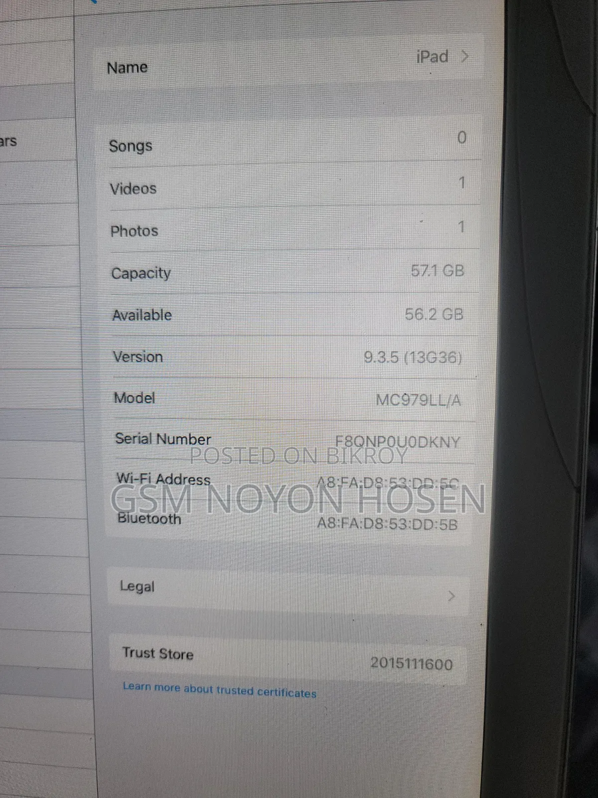 Apple iPad 2 Wi-Fi + 3G 64 GB White