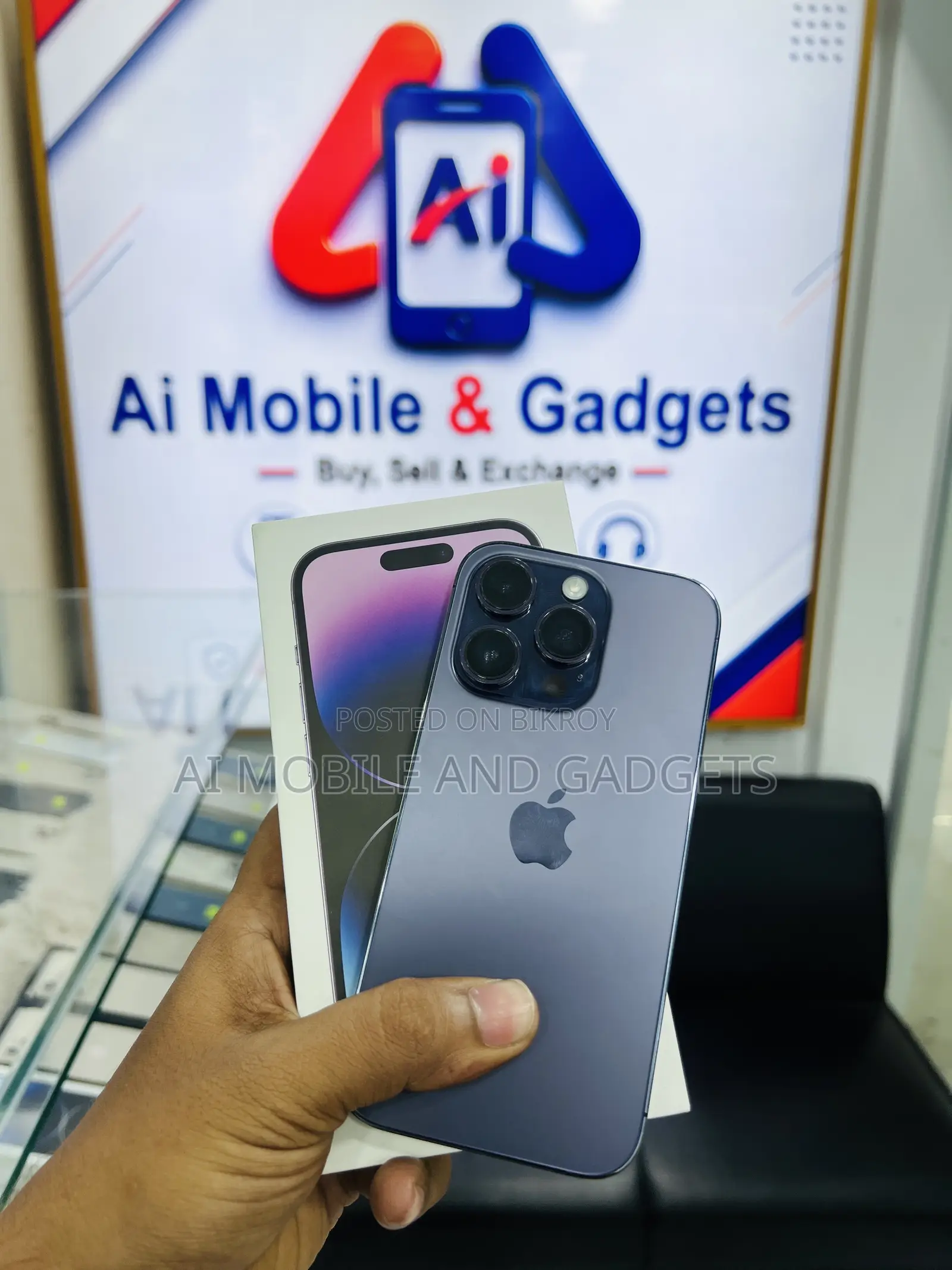 অ্যাপল আইফোন ১৪ প্রো ১২৮ জিবি ব্লু