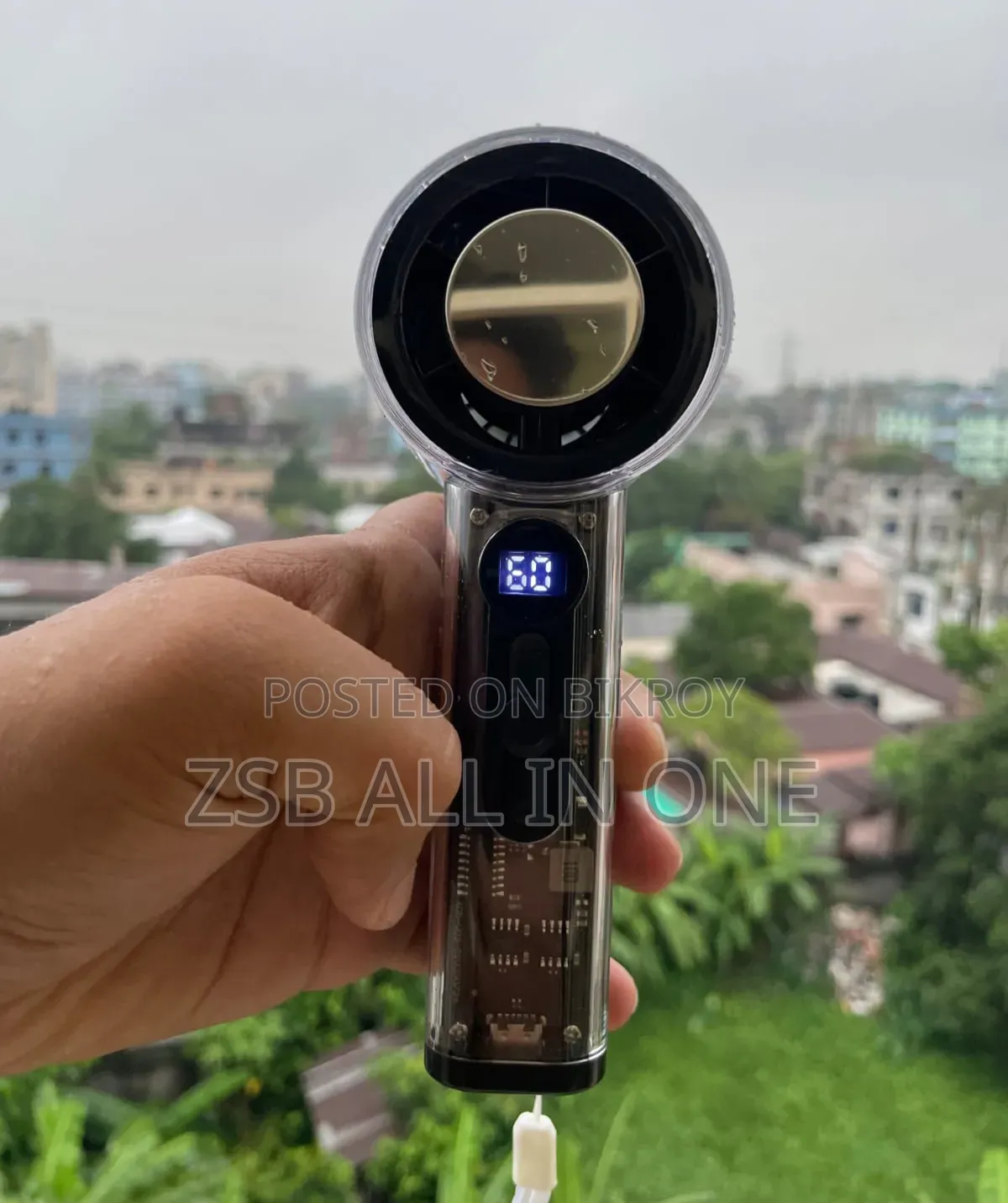 ফ্যান এক্স০৫ 🌬️ মিনি রিচার্জেবল হ্যান্ডহেল্ড ফ্যান 🌬️