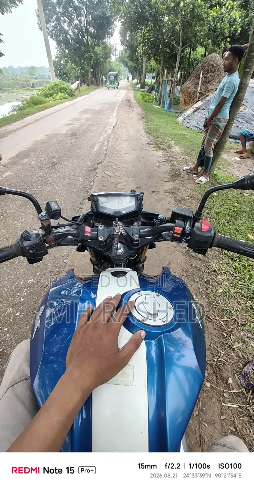 TVS Apache RTR 160 4V 2020 Blue