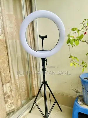 PK-460 18" LED Ring Light – Unused | 3 Phone Holder + Remote