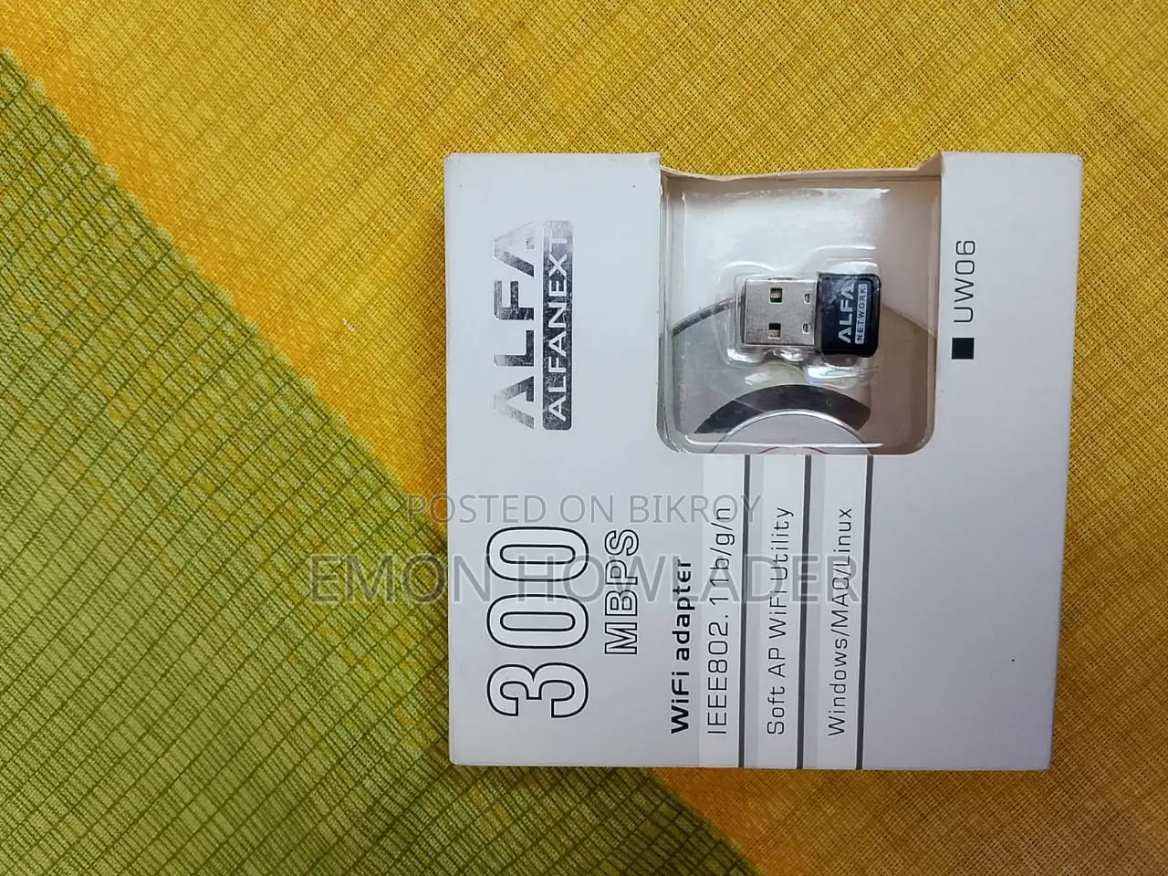 Alfa 300 MBPS WiFi Adapter (UW06)